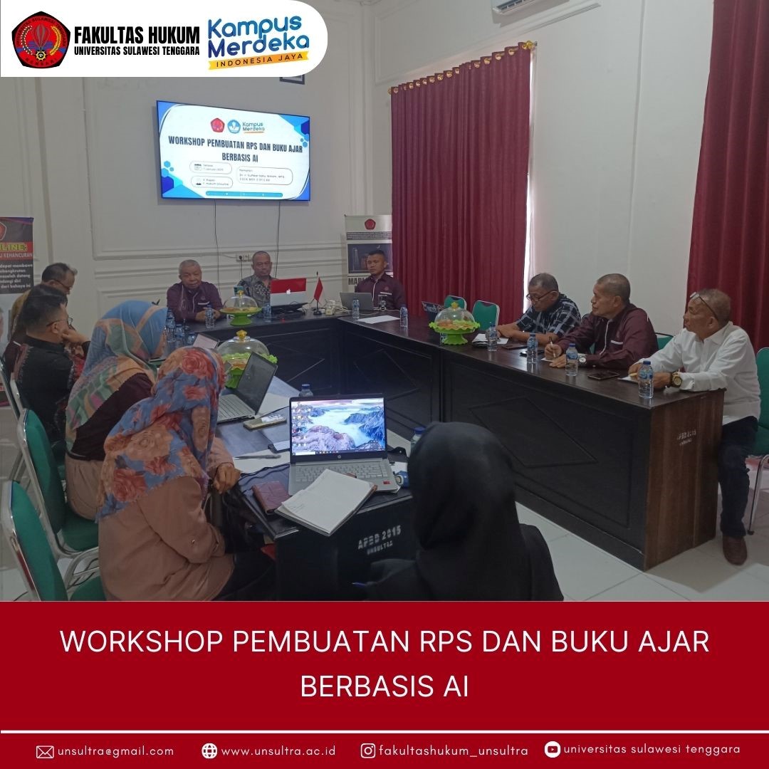 Workshop Pembuatan RPS dan Buku Ajar Berbasis AI